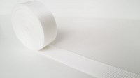 cinta para cinturon nylon 3cm blanco